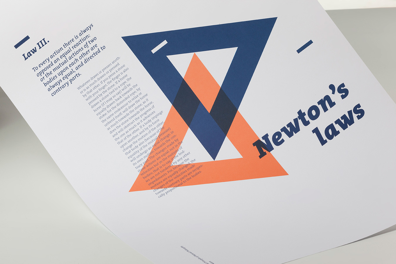 3rd Newton's law Poster - Image 2