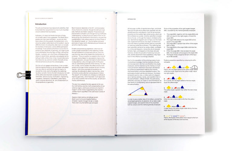 Euclid's Elements. Completing Oliver Byrne's work