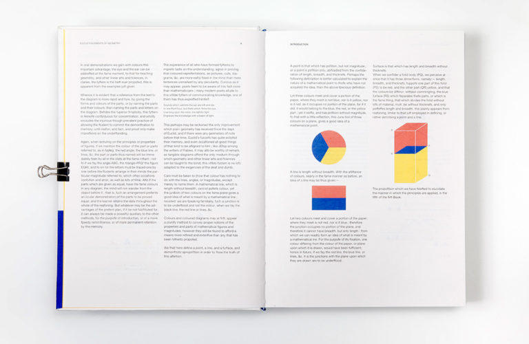Euclid's Elements. Completing Oliver Byrne's work