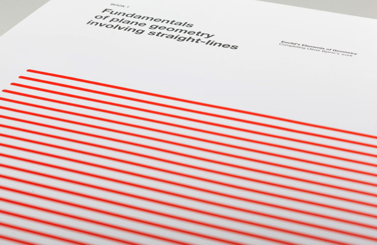 Book 01. Poster. Fundamentals of plane geometry involving straight-lines. Euclid's Elements