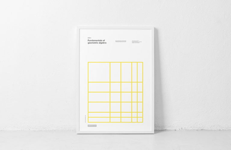 Book 2. Poster. Fundamentals of geometric algebra. Euclid's Elements