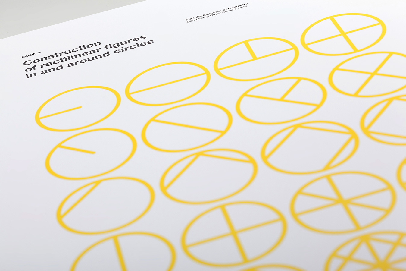 Book 04. Poster. Construction of rectilinear figures in and around circles. Euclid's Elements - Image 2