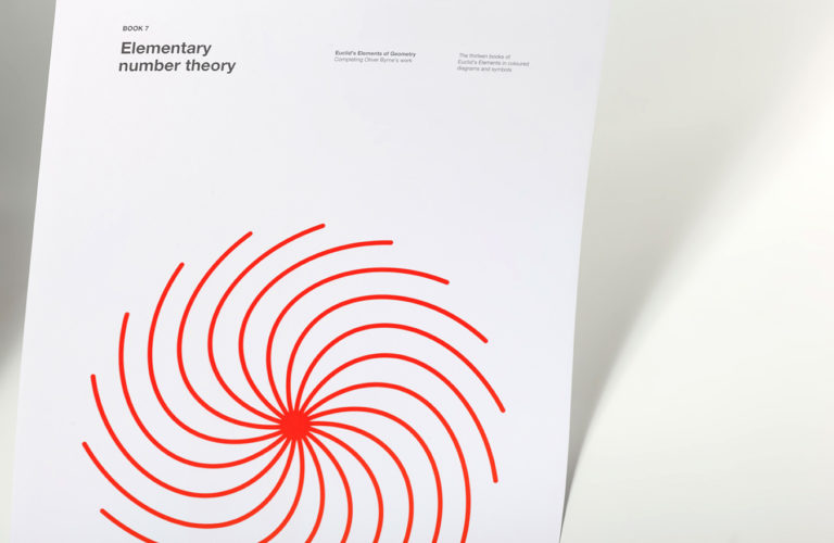 Book 07. Poster. Elementary number theory. Euclid's Elements
