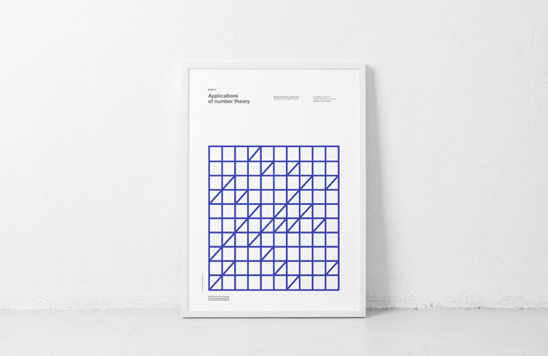 Book 9. Poster. Applications of number theory. Euclid's Elements