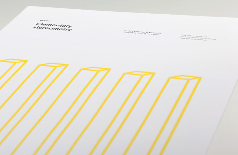 Book 11. Poster. Elementary stereometry. Euclid's Elements