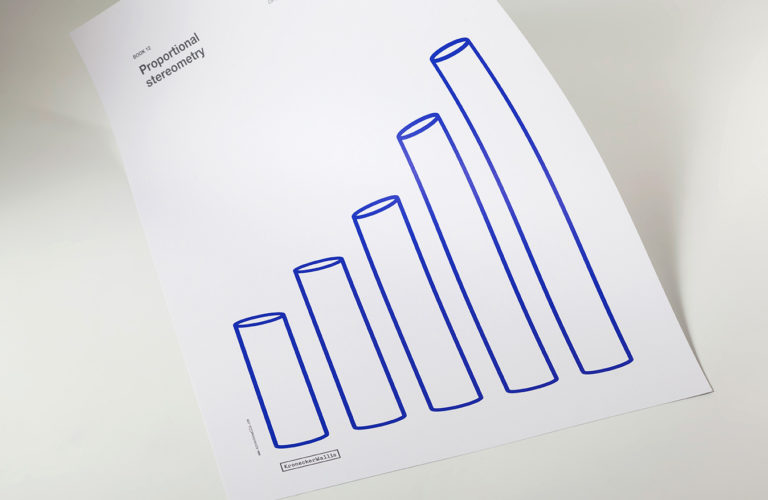 Book 12. Poster. Proportional stereometry. Euclid's Elements
