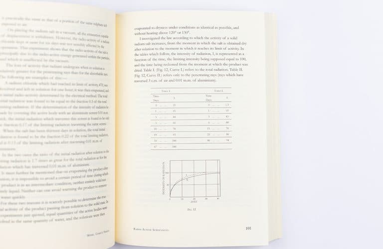 Marie Curie's Thesis - Bilingual Edition