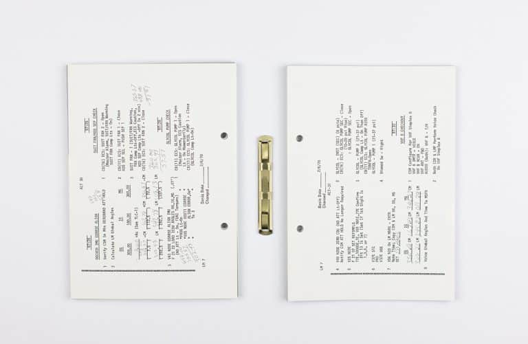 Apollo 13 LM Systems Activation Checklist