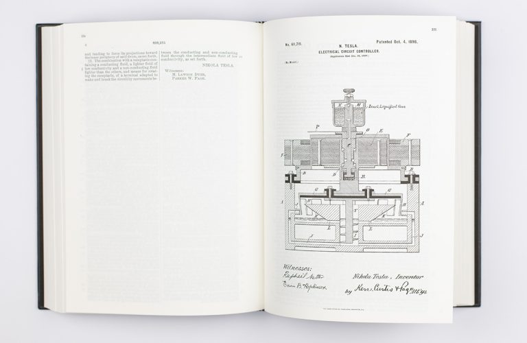 Nikola Tesla's Patents book
