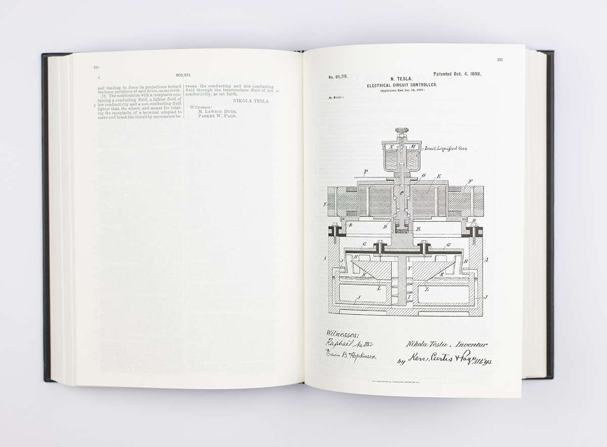 Nikola Tesla's Patents book - Image 3