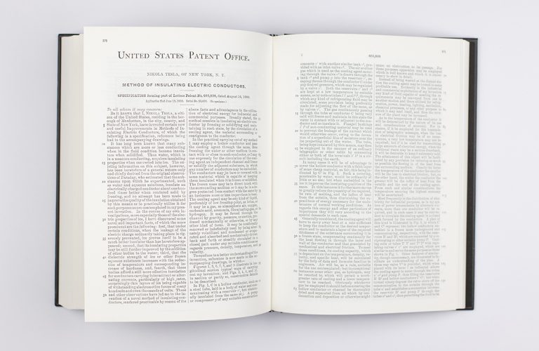 Nikola Tesla's Patents book