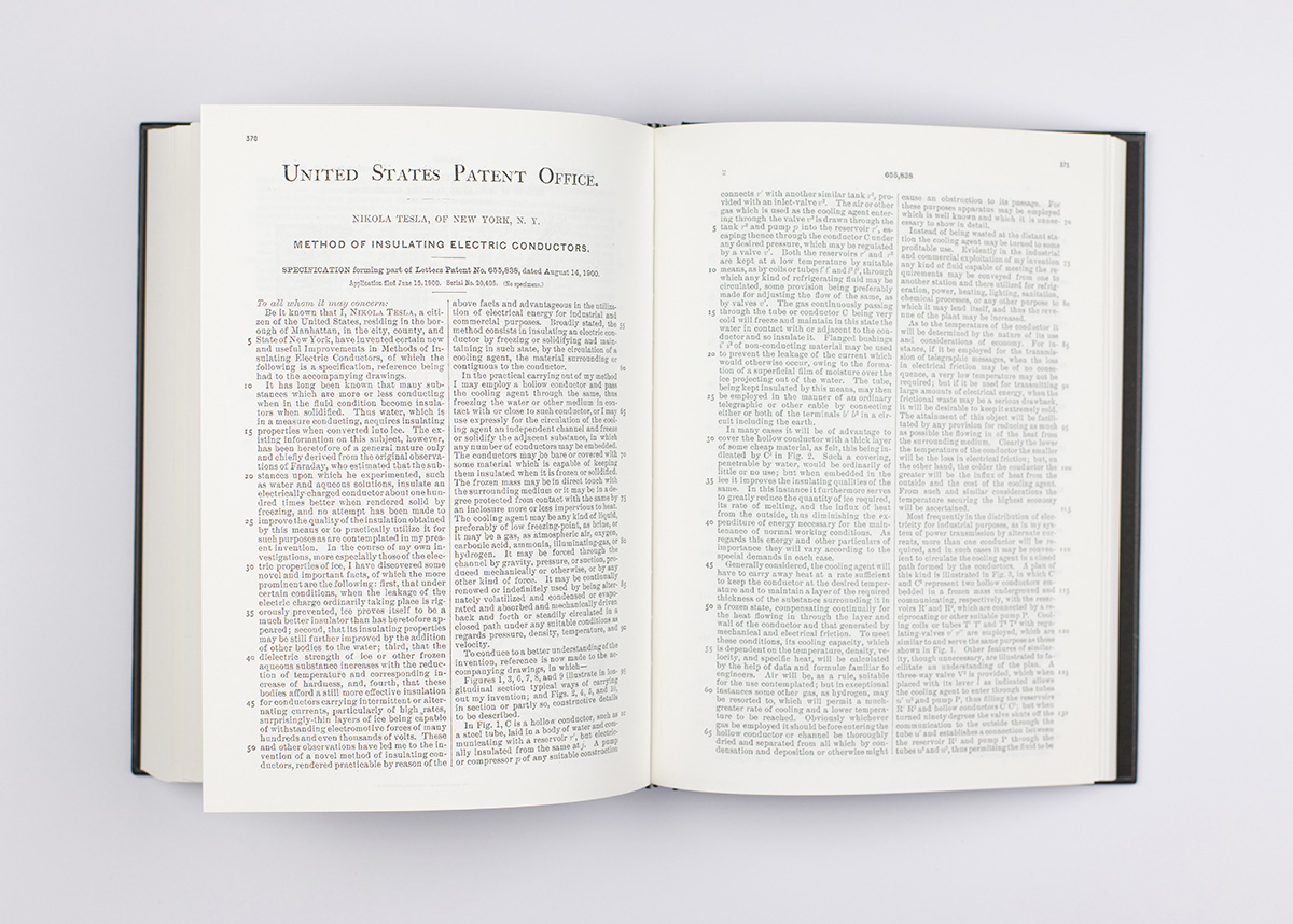 Nikola Tesla's Patents book - Image 4
