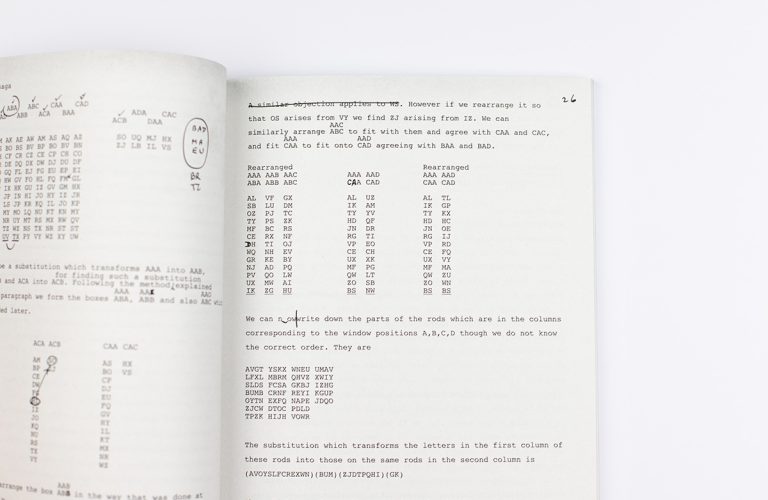 Alan Turing's Enigma Treatise - The Prof's Book