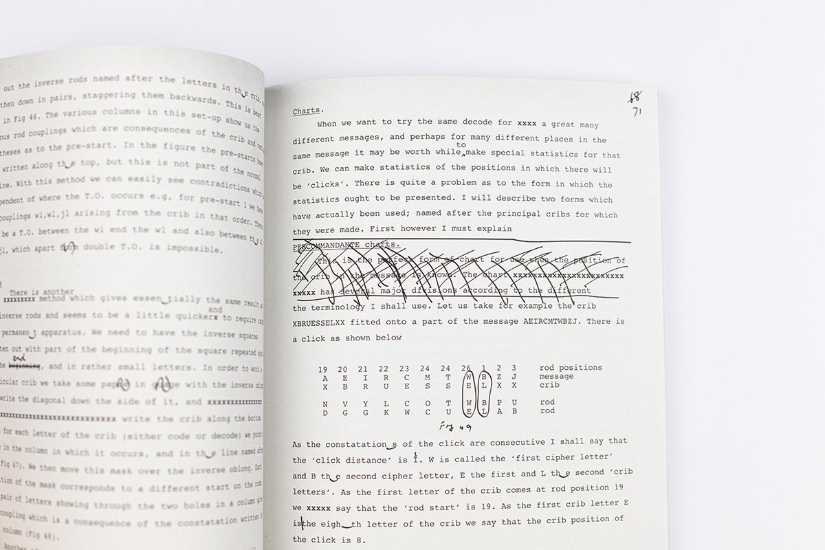 Alan Turing's Enigma Treatise - The Prof's Book - Image 5