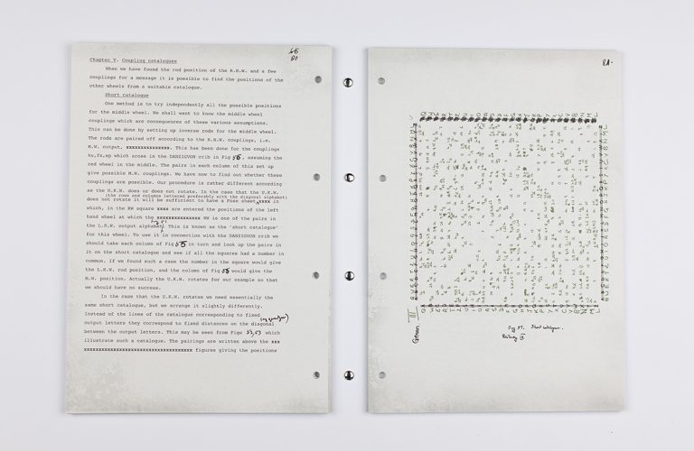 Alan Turing's Enigma Treatise - The Prof's Book