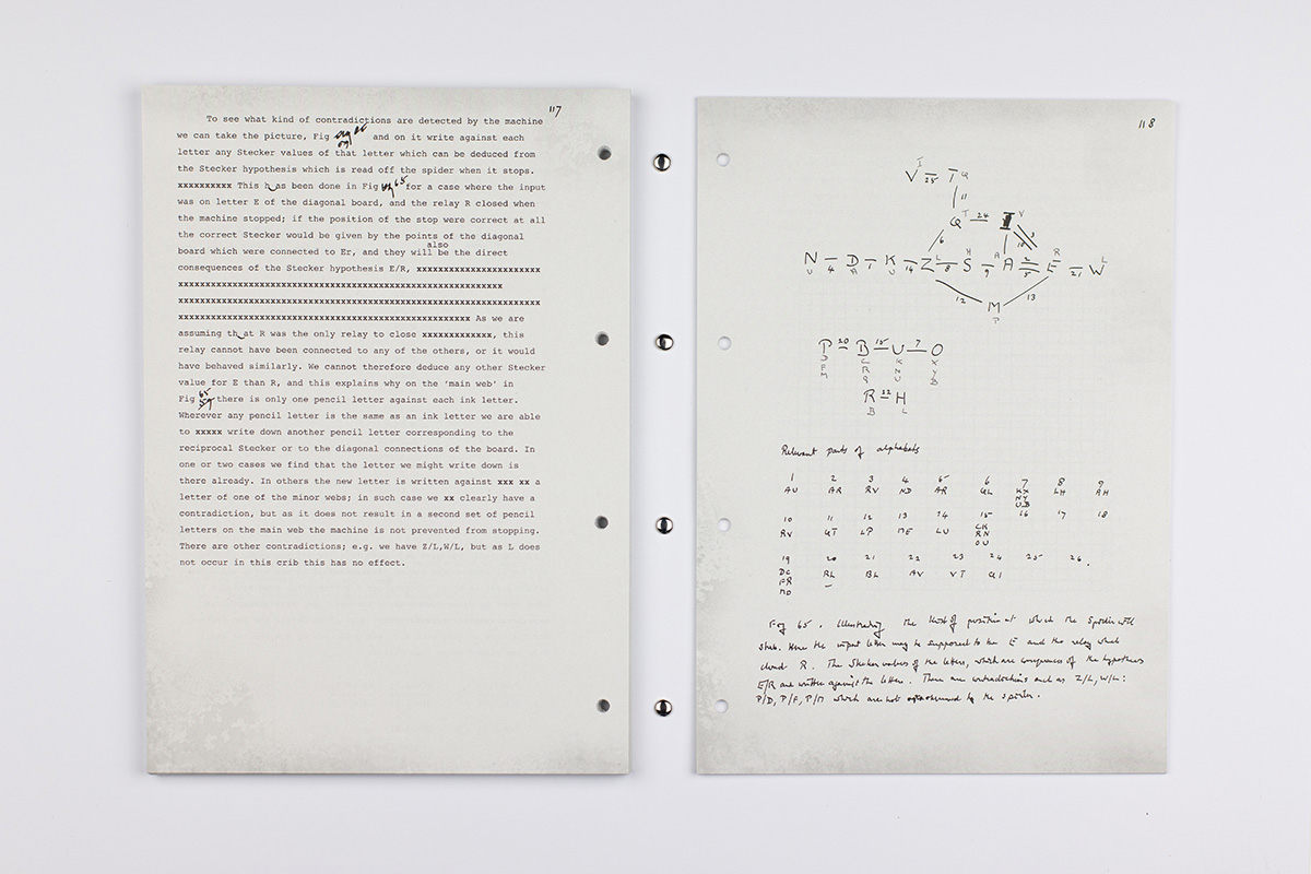 Alan Turing's Enigma Treatise - The Prof's Book - Image 8