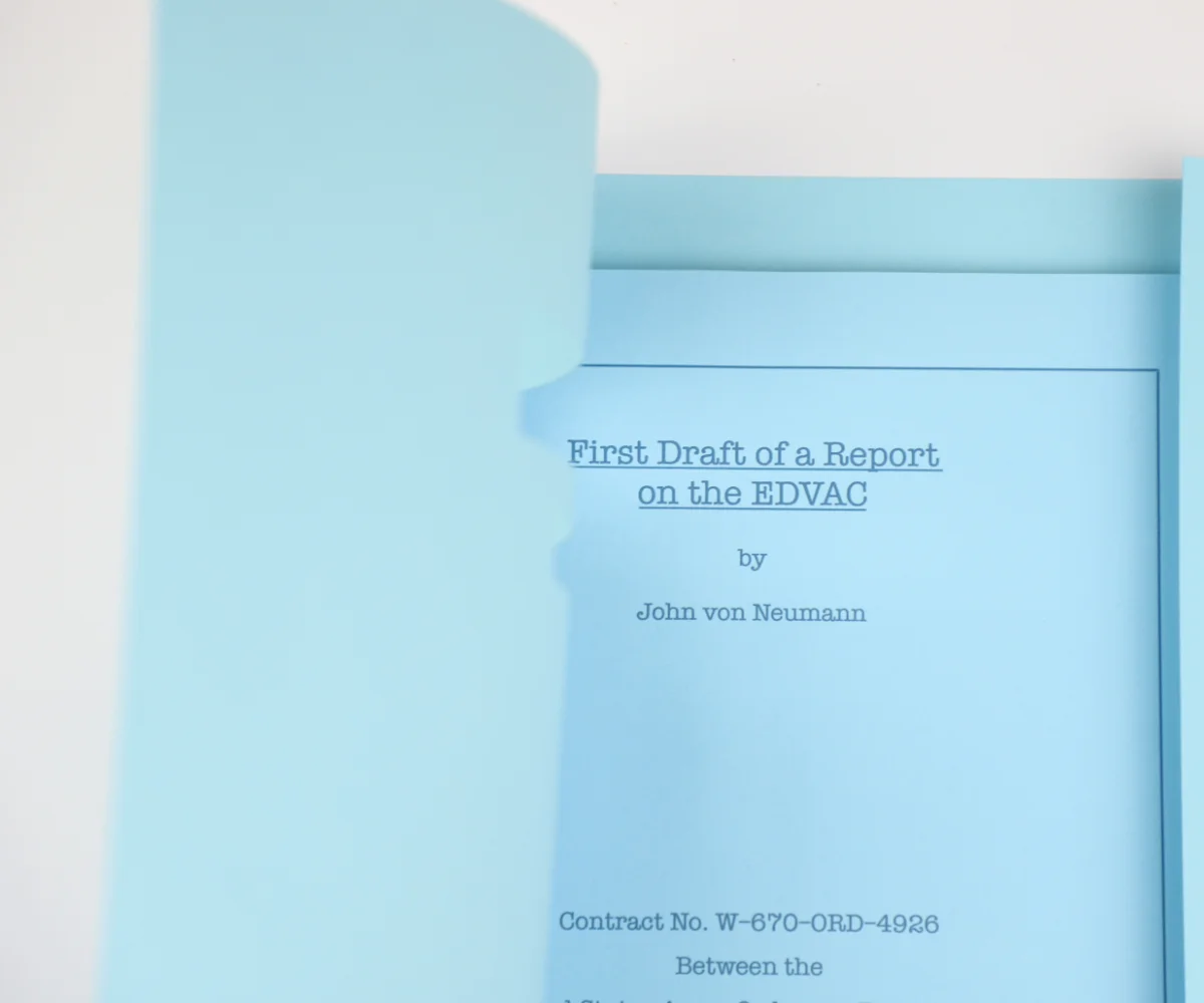 Von Neumann's EDVAC Report. The Blueprint for Every Computer - Image 3
