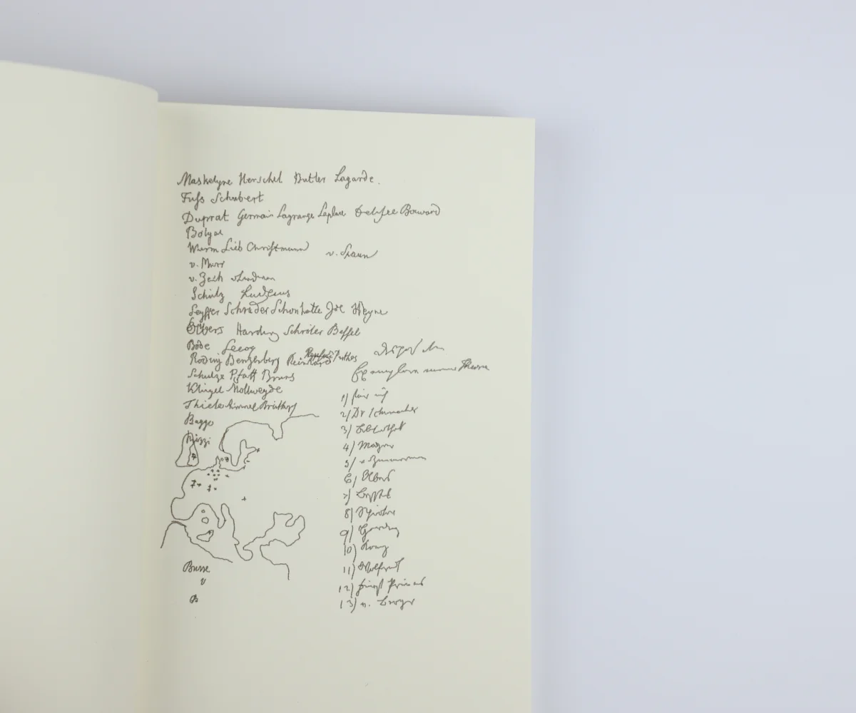Gauss's Handwritten Notebooks - Image 6